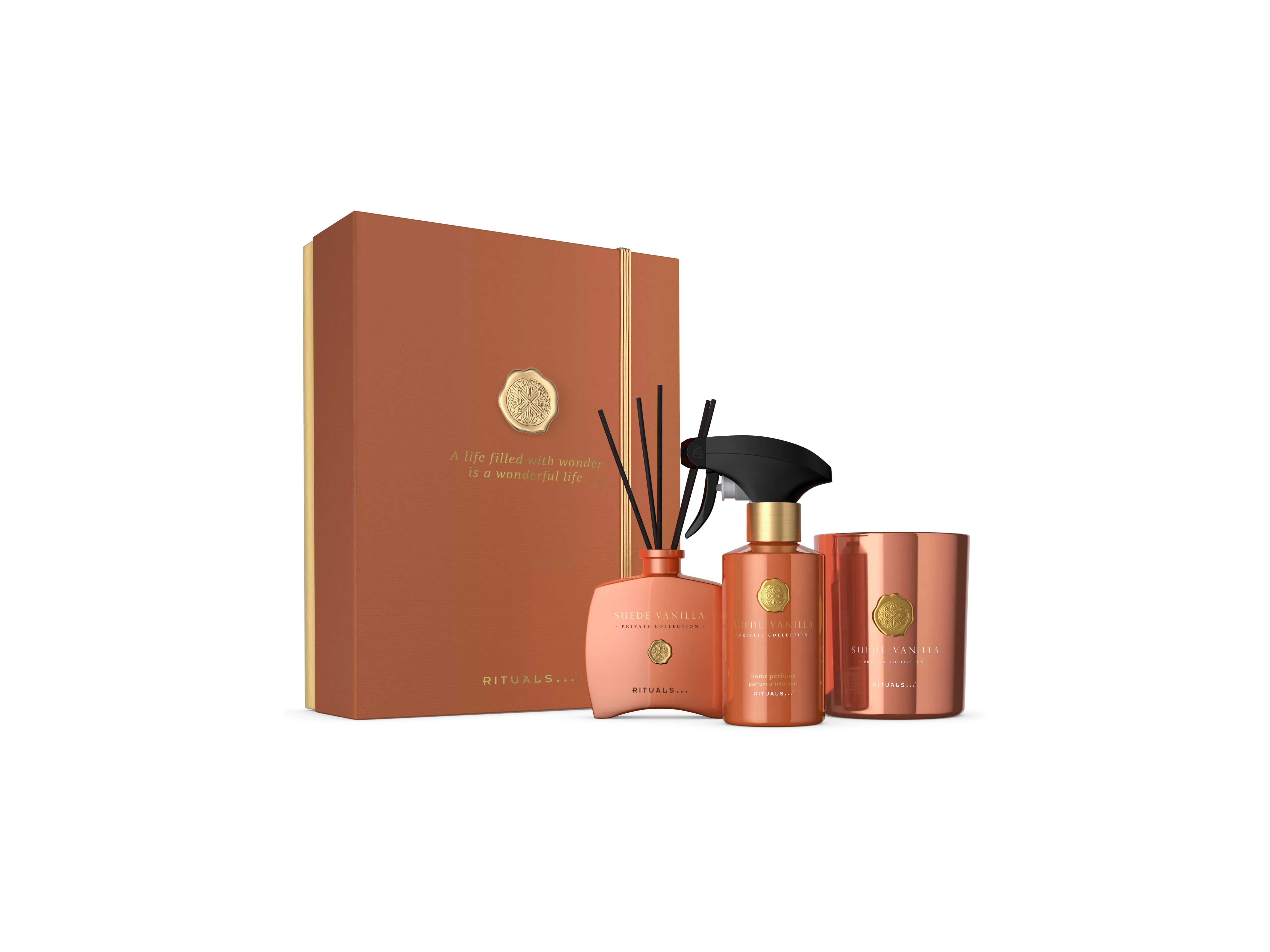 Set de regalo Suede Vanilla L