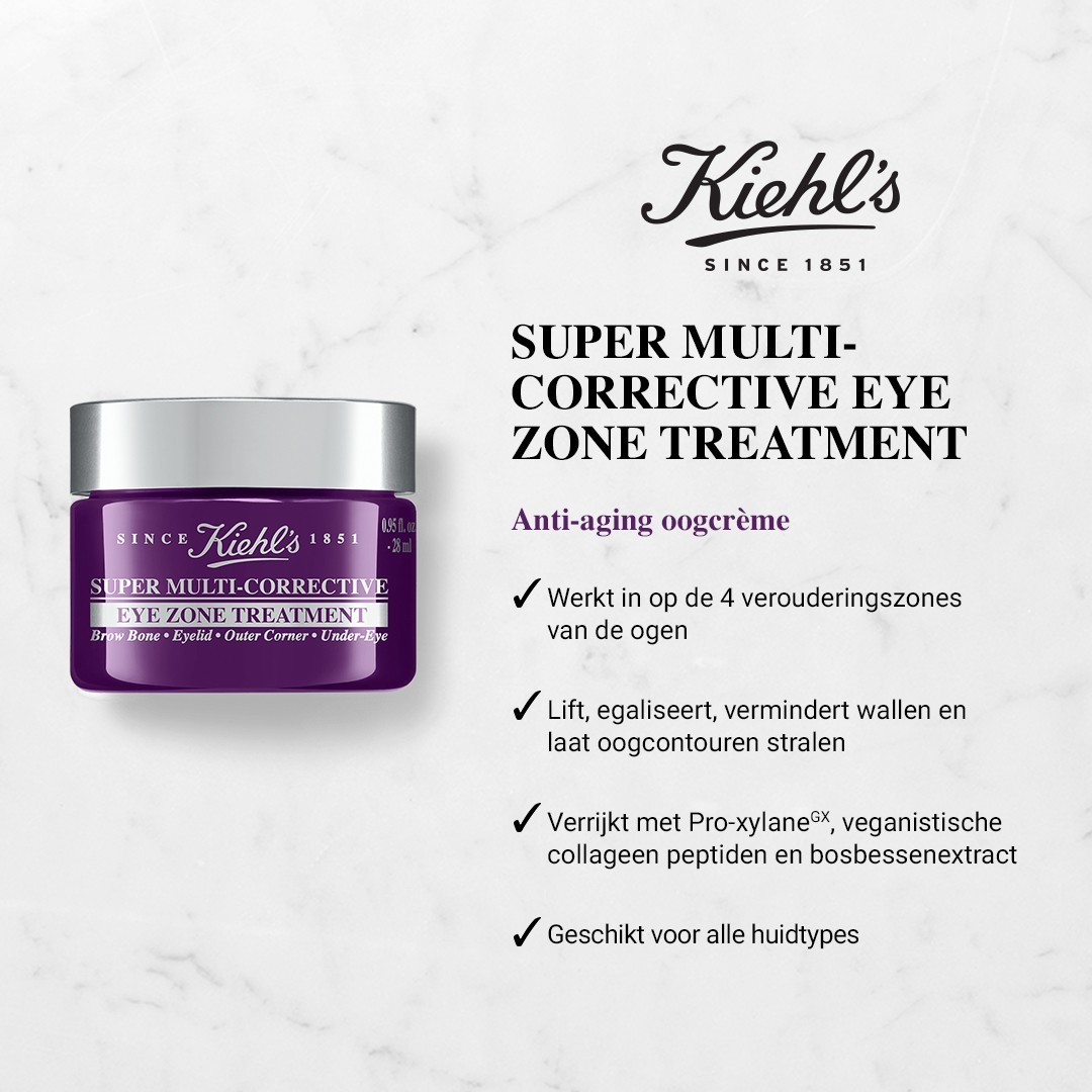Crema contorno de ojos Super Multi Corrective de Kiehl's - 14 ml