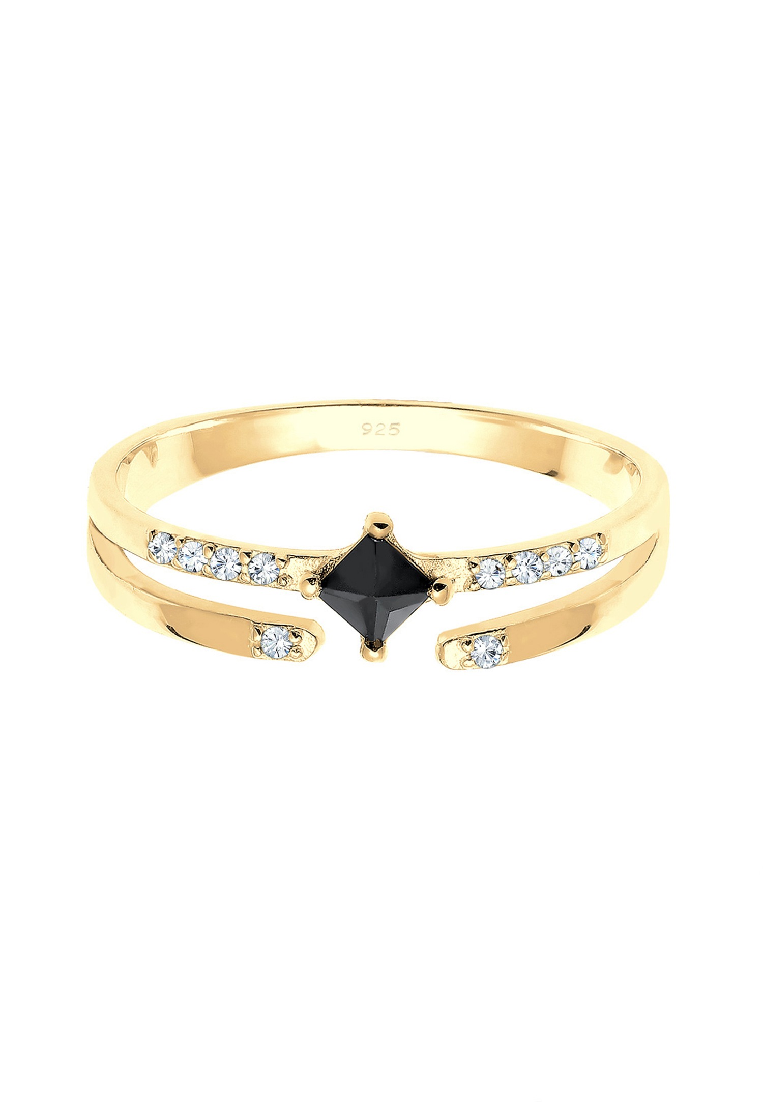 Elli enroulante Zircone Cristaux - Argent 925