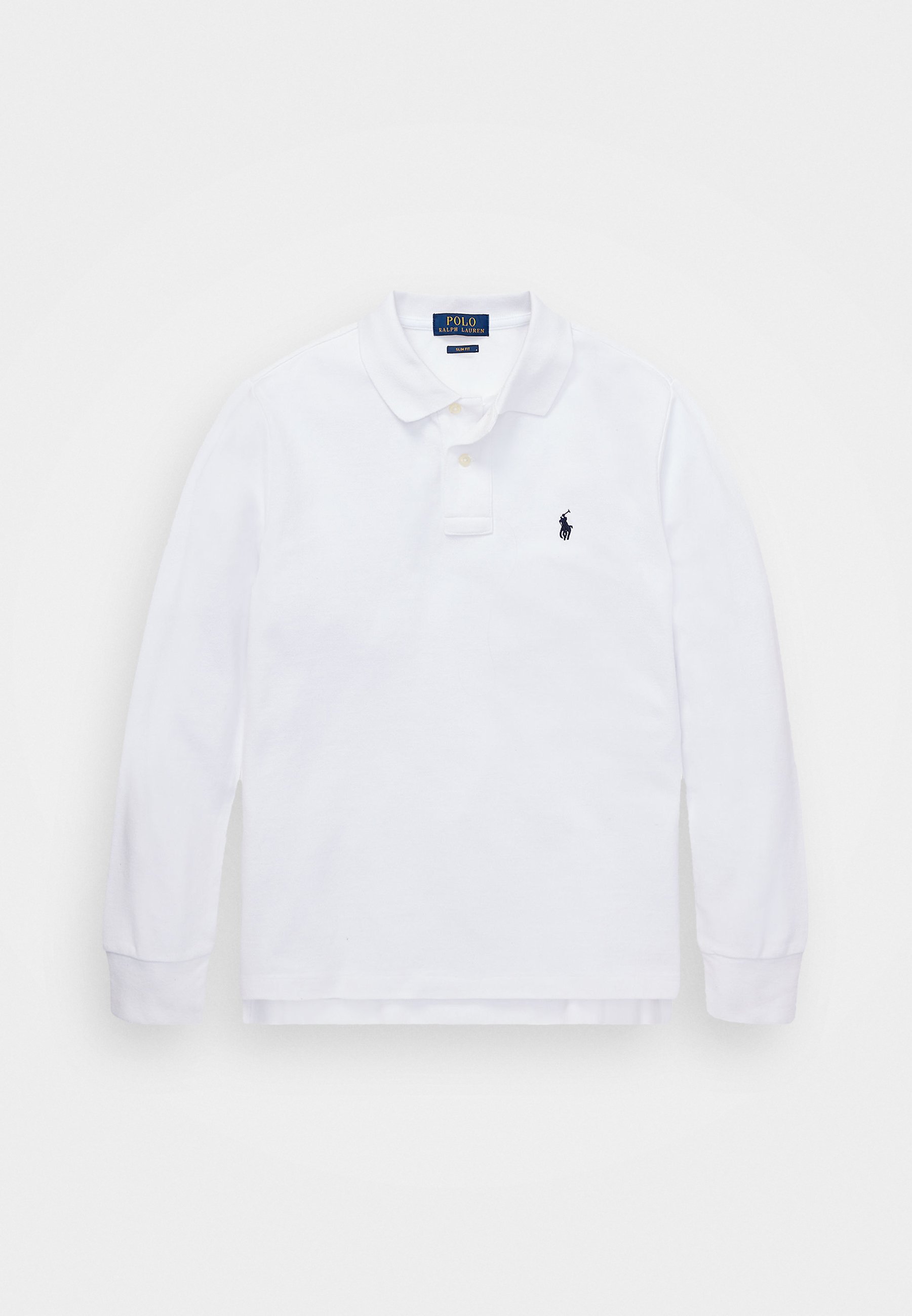 Polo Ralph Lauren Slim Fit katoenen mesh polo - Poloshirt - wit
