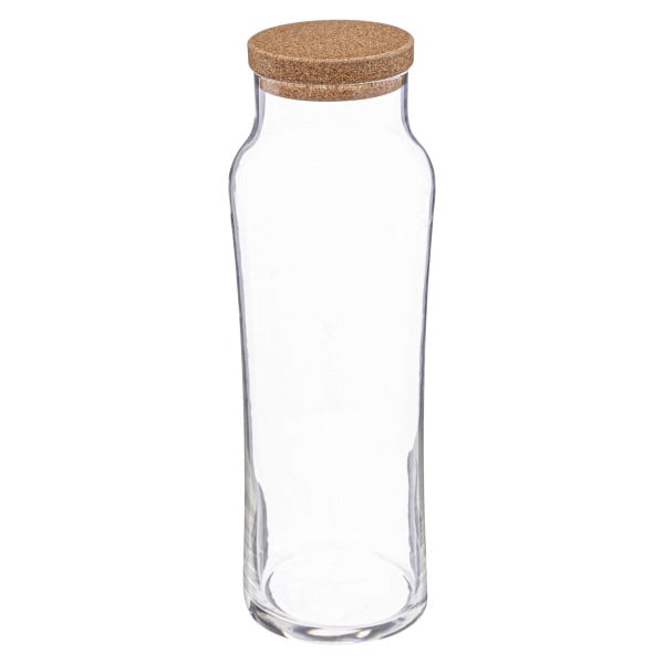 Karafka na zimne napoje SLIM z korkiem, 1 L