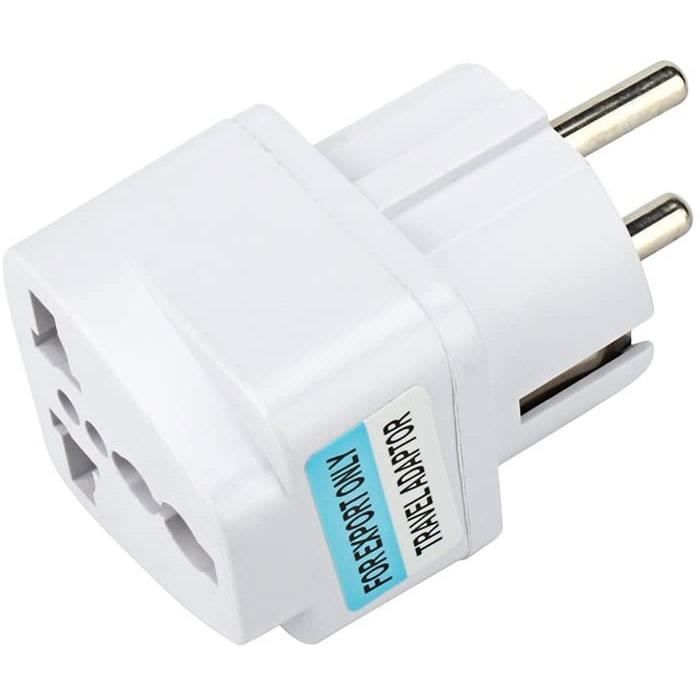Adaptador de enchufe - ZISONIX - T1218 - Universal (EE. UU., Reino Unido, China y Europa) - 250 V CA - 10 A-16 A