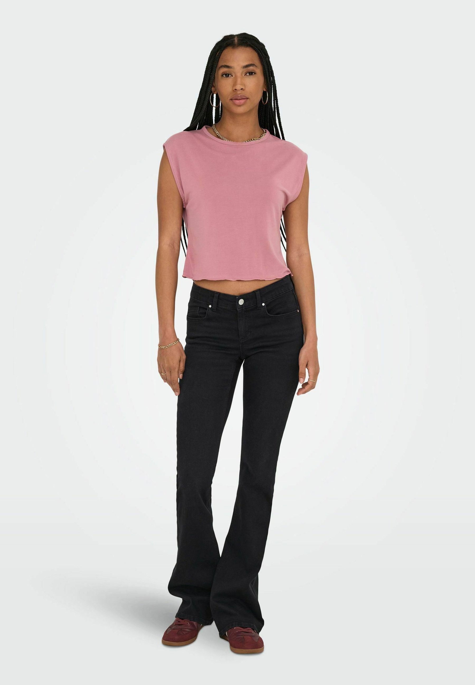 ONLY Flared Jeans - black denim