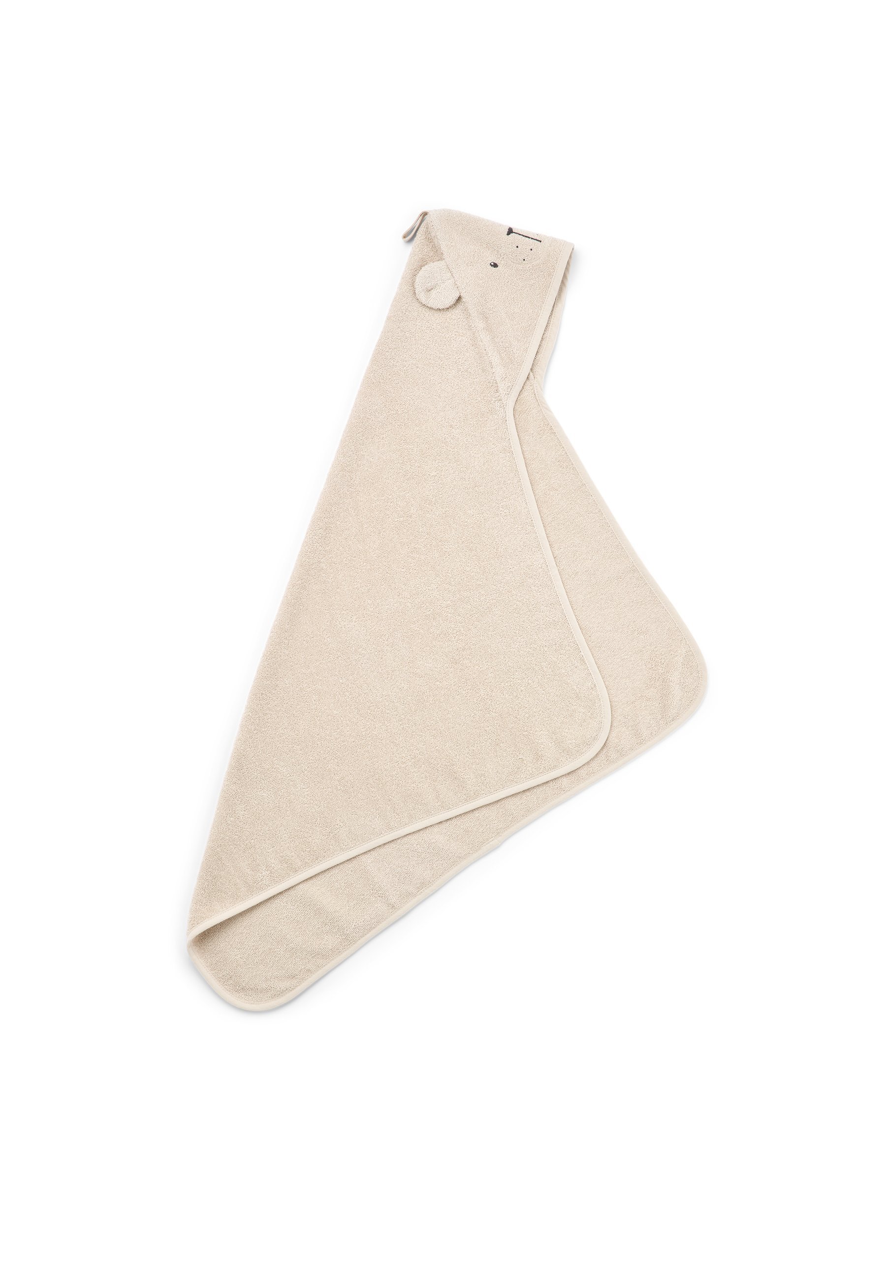 Liewood ALBERT POLARBEAR HOODED TOWEL UNISEX - Osuška do koupelny - black