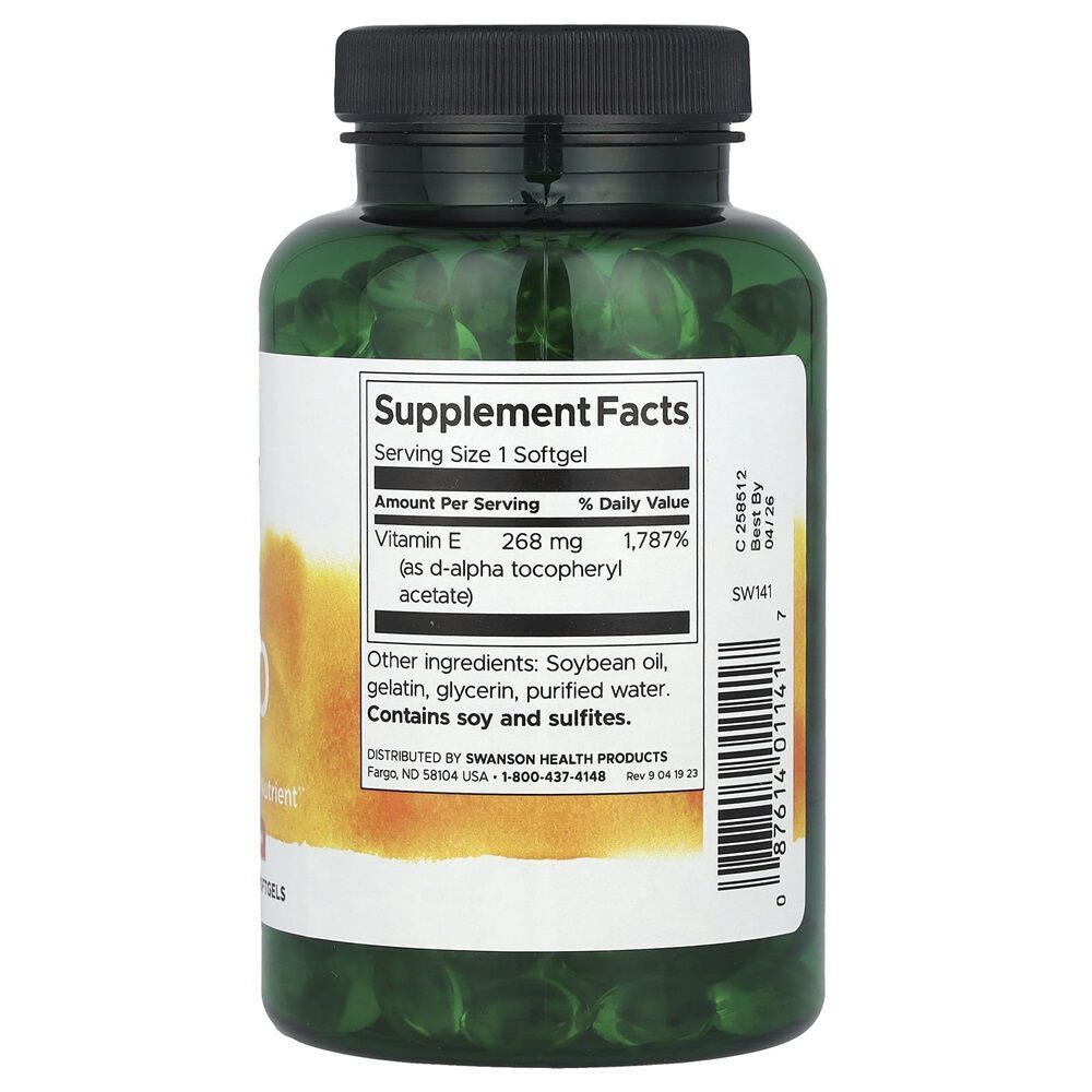Swanson Natural E-400