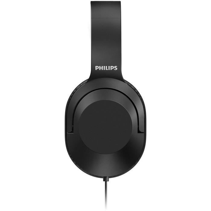 PHILIPS TAH2005BK - Auriculares estéreo - Diadema ligera - Drivers de 40 mm - Almohadillas suaves para los oídos - Negro