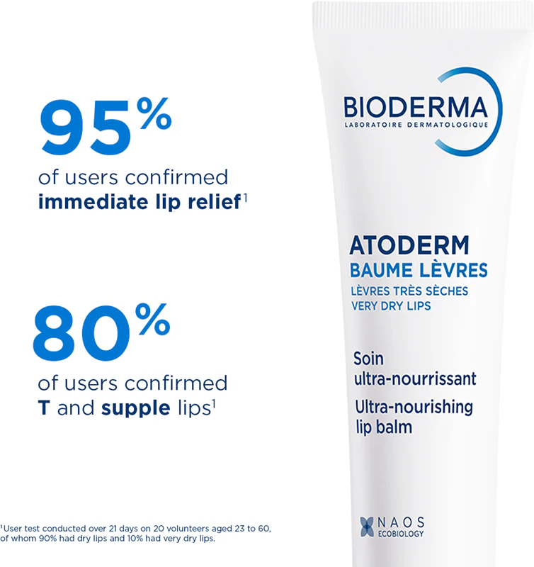 Bioderma Atoderm Lippenbalsam – regenerierender Balsam für trockene Lippen