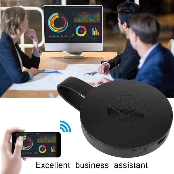Adattatore ricevitore multimediale digitale TV HDMI Chromecast, dongle wireless WiFi G2 per iPhone e Android - XY FR