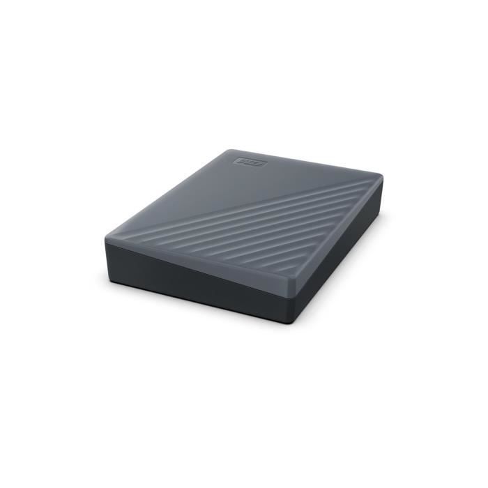 Disque dur externe Western Digital My Passport WDBRMD0040BGY-WESN 4 To Gris