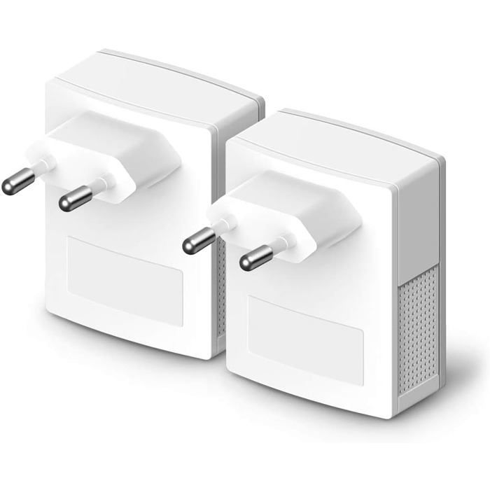 CPL 600 Mbps et Ports Ethernet,Prise CPL Kit de 2,Compatible avec tous les Anciens Modèles et toutes les box internet,Blanc