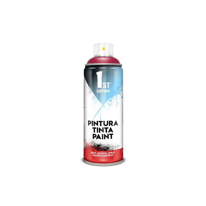 Primeira Edição Tinta Aerossol 520cc / 300ml Vermelho Noite Fosco Ref 648