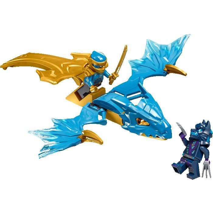LEGO Ninjago 71802 Nyas rebellischer Drachenangriff – Geschenkidee, Spielzeug, Sammlerstück, ab 6 Jahren
