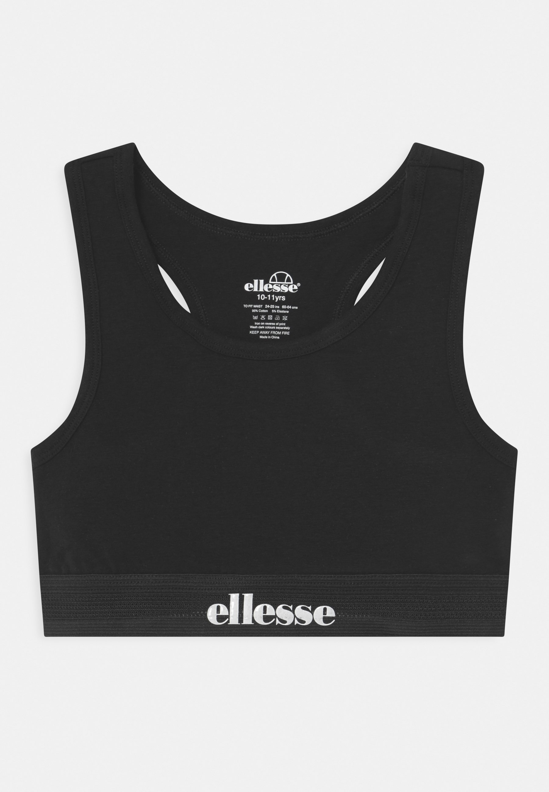 Ellesse EMILO 3 PACK - Korsetti - musta/harmaameleerattu/pinkki
