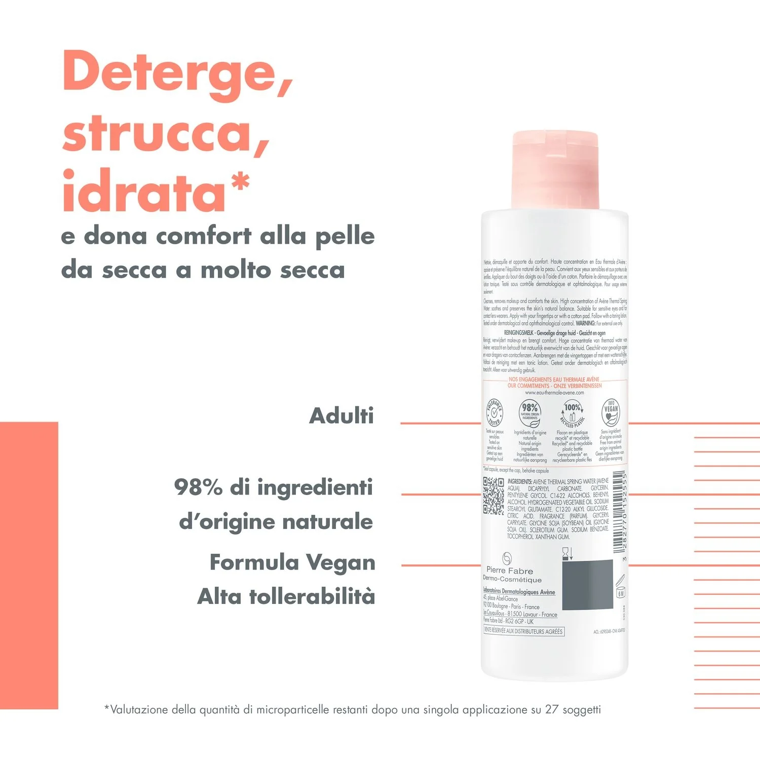 Les Essentiels Latte Detergente - Latte detergente viso