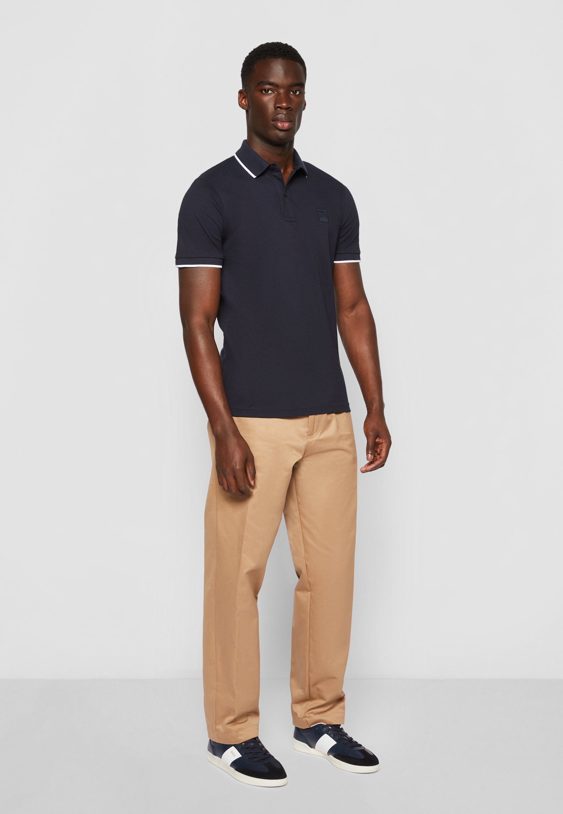 BOSS PASSERTIP - Poloshirt - donkerblauw