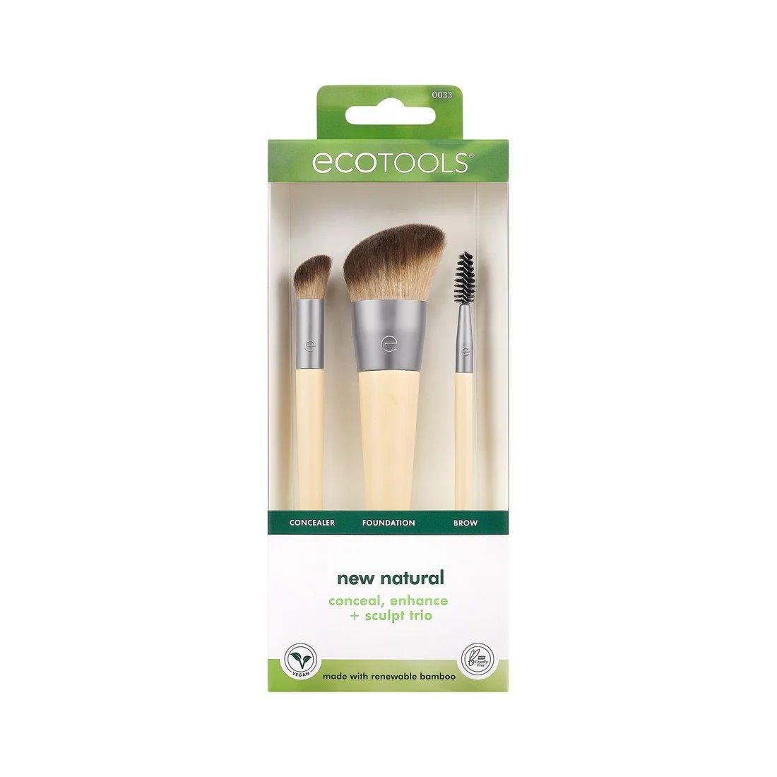 Novi set prirodnih četkica Setovi četkica za šminku