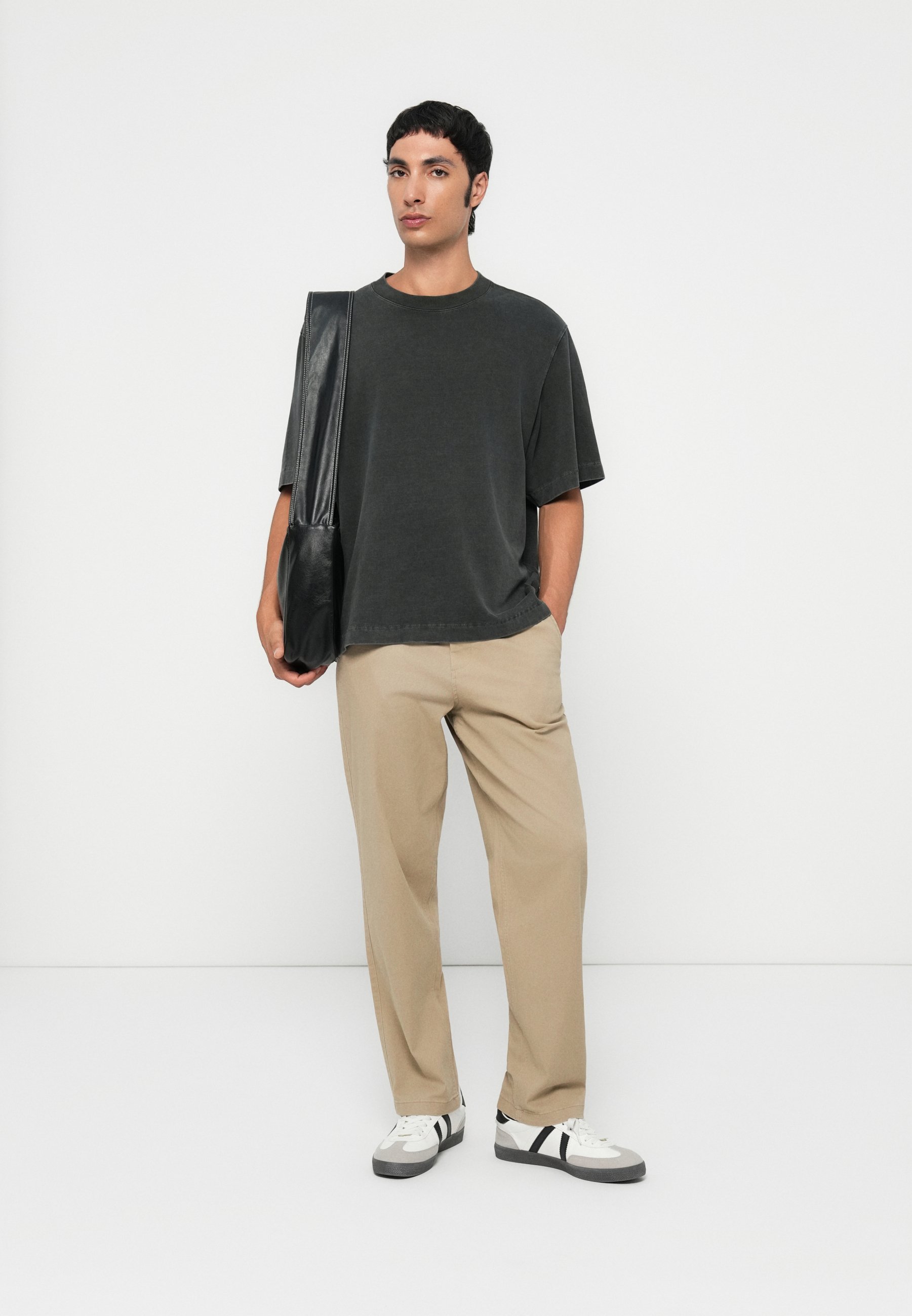 Jack & Jones JPSTKARL DAVE AVEC CEINTURE - Chinos - vaisselle
