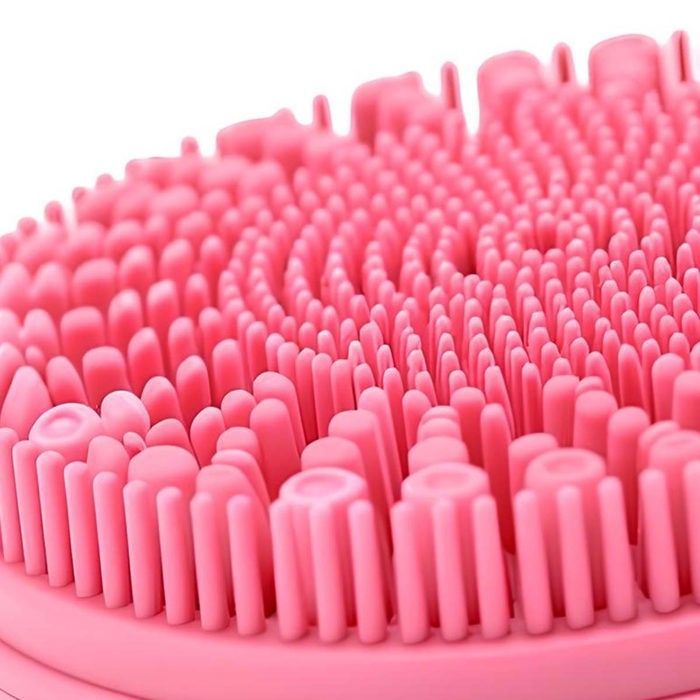 Ultrasonic Facial Cleansing and Massage Brush, Waterproof IP68, Pink