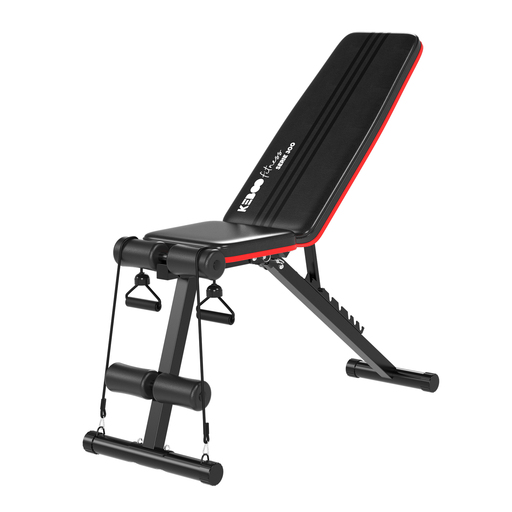 Banco De Musculación Keboo Fitness Serie 500 129,5x45x118 Cm