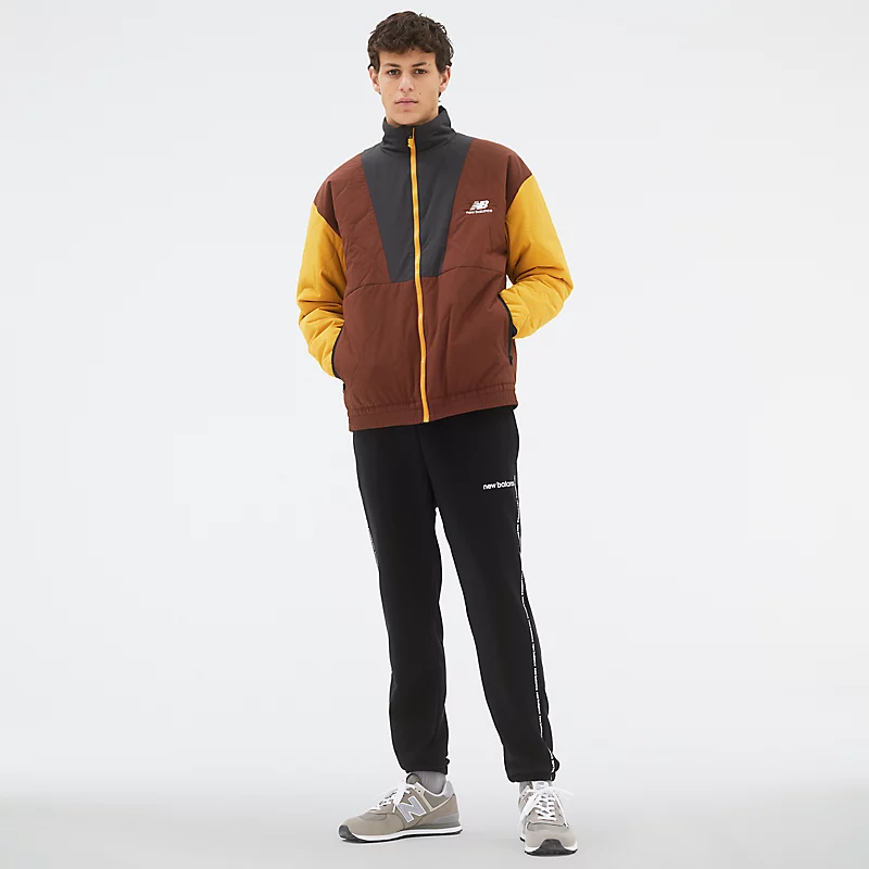 Pánské svrchní oblečení NB Athletics - RICH OAK