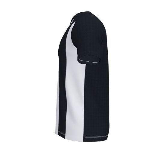 Camiseta Manga Corta Joma Pisa Ii Negro Blanco