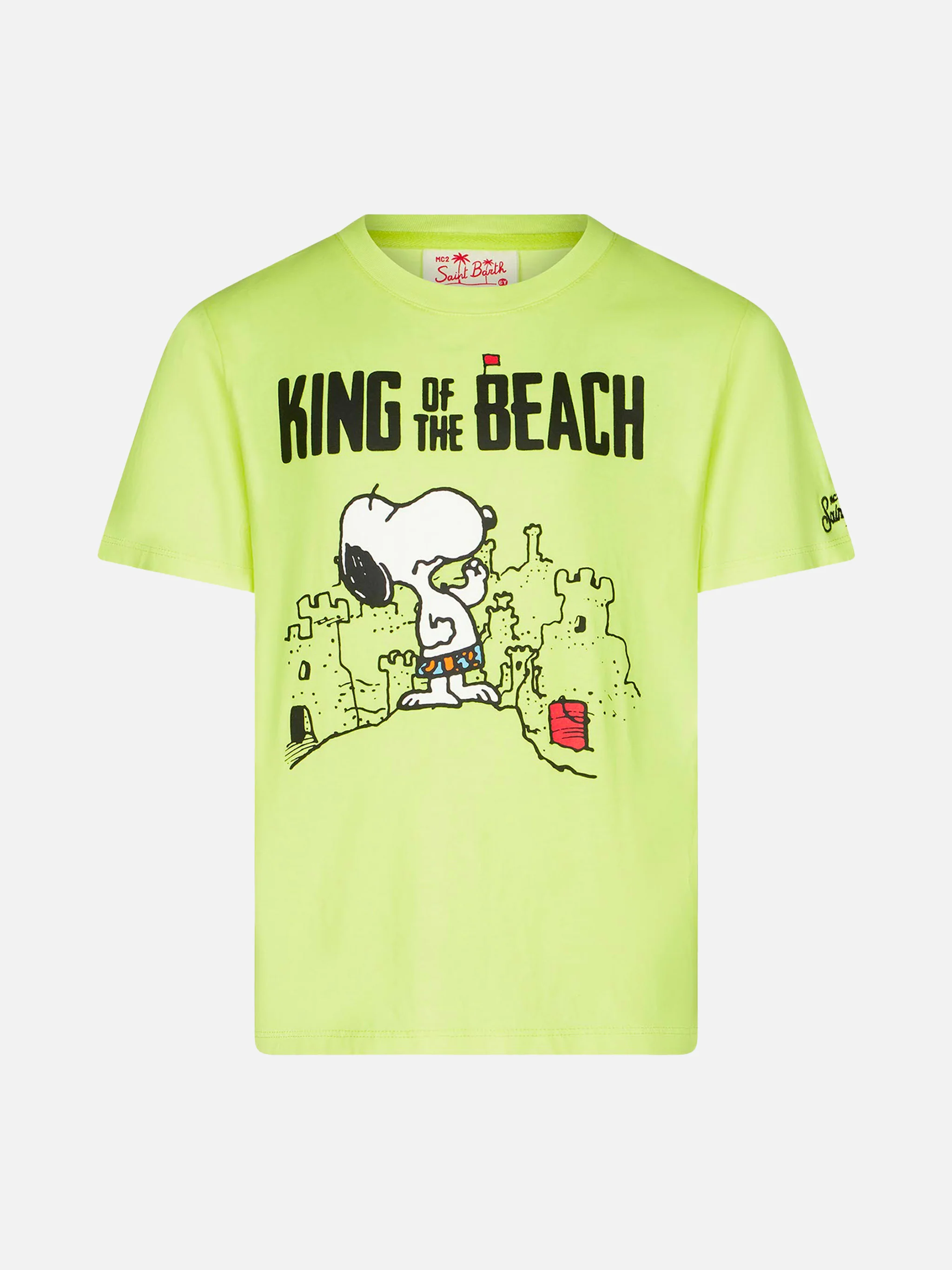Katoenen T-shirt voor jongens met Snoopy-print | Speciale editie Pea