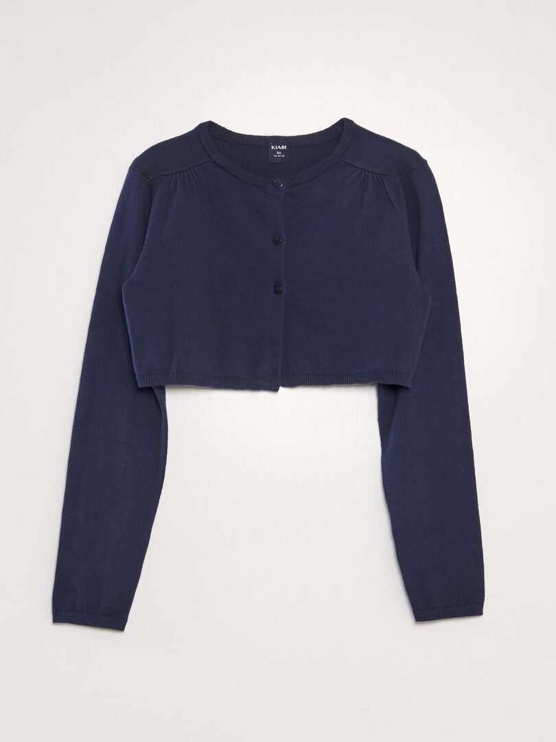 Bolero vest - ZWART