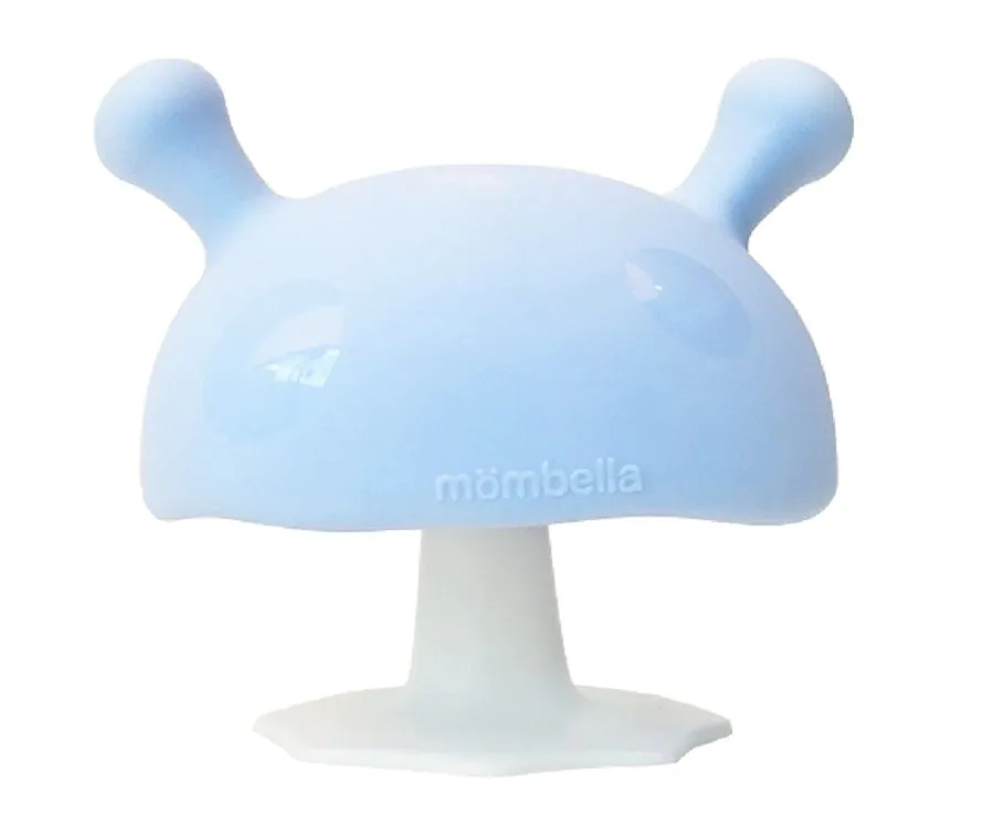 MombellaGryzak Uspokajający Mushroom Light Blue