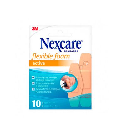 Nexcare Pensos Rápidos Active 360º      10 un 10 un