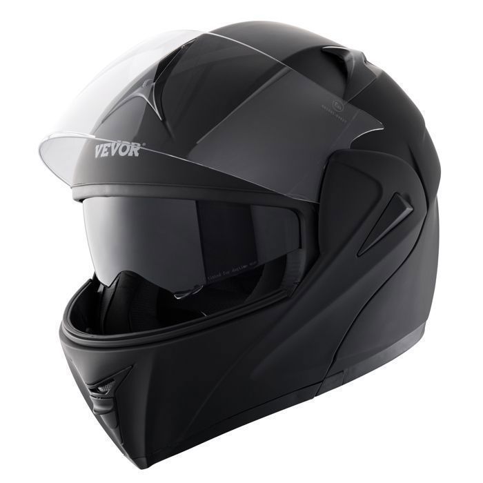 Casco de moto VEVOR - Lente intercambiable - para jóvenes y adultos, M