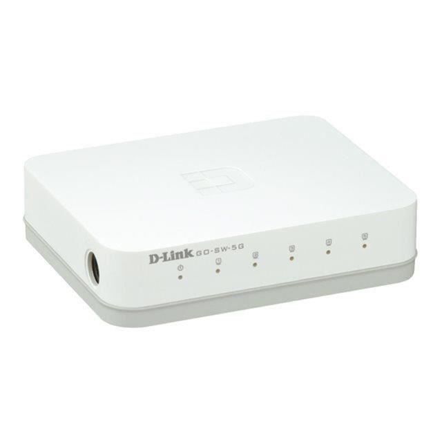 Switch Gigabit de 5 portas D-Link GO-SW-5G