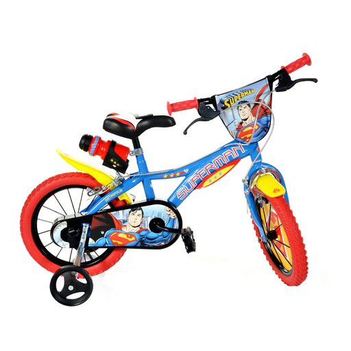 Bicicleta Infantil Superman 14 Pulgadas 4-6 Años