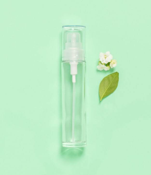 Flacon en verre Montparnasse 50 ml avec pompe spray