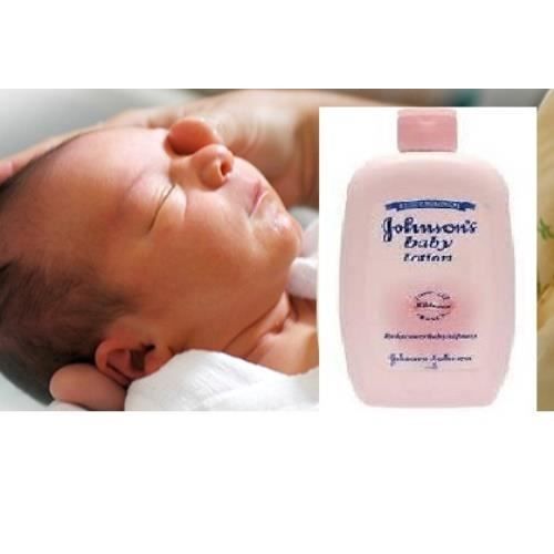 Lotion pour bébé Johnson's - 500ml - Cliniquement prouvée douceur - Sans paraben