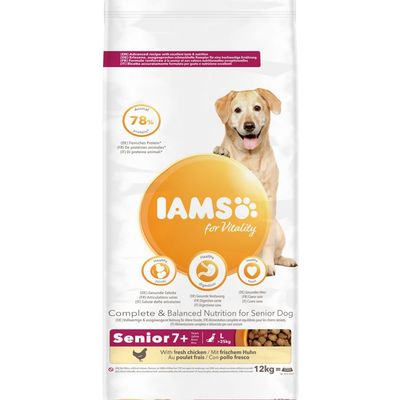 IAMS für Vitality Senior & Mature Large Dog - Huhn