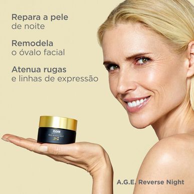 Isdinceutics AGE Reverse Night Cream Repair Remodels Anti-aging Night Cream 50g