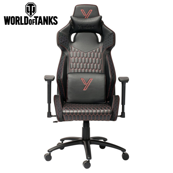 Fotel Gamingowy Yenkee Ygc 110Rd Ghost   Podkładka Pod Mysz Yenkee Gratis