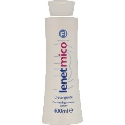 LENET Gel limpiador Lenet Mico para rostro y cabello 400 ml