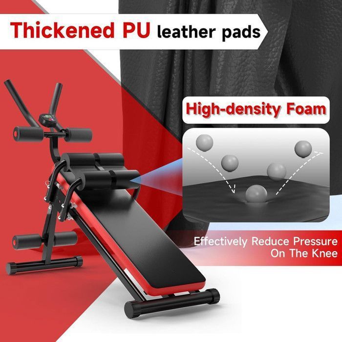 Foldable Abdominal Trainer - Dskeuzeew Fitness Equipment, Max Load 150 kg - 5 Minute Shaper - Family Fitness Equipment