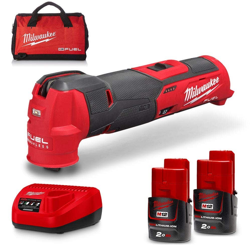 Conjunto de ferramentas multifuncionais MILWAUKEE FUEL™ M12FMT-202B de 12 V