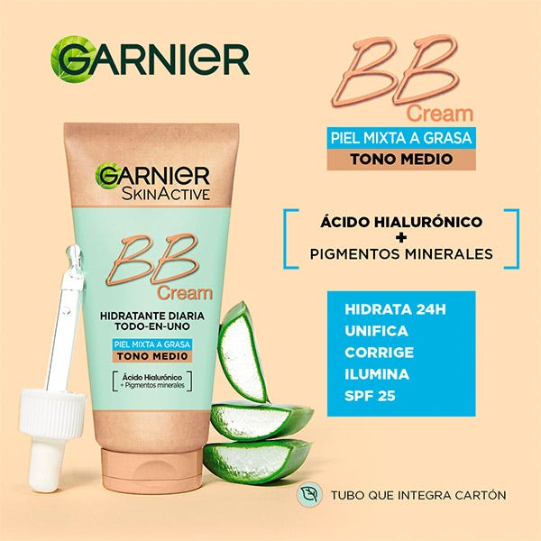 BB Cream til kombineret til fedtet hud SPF20