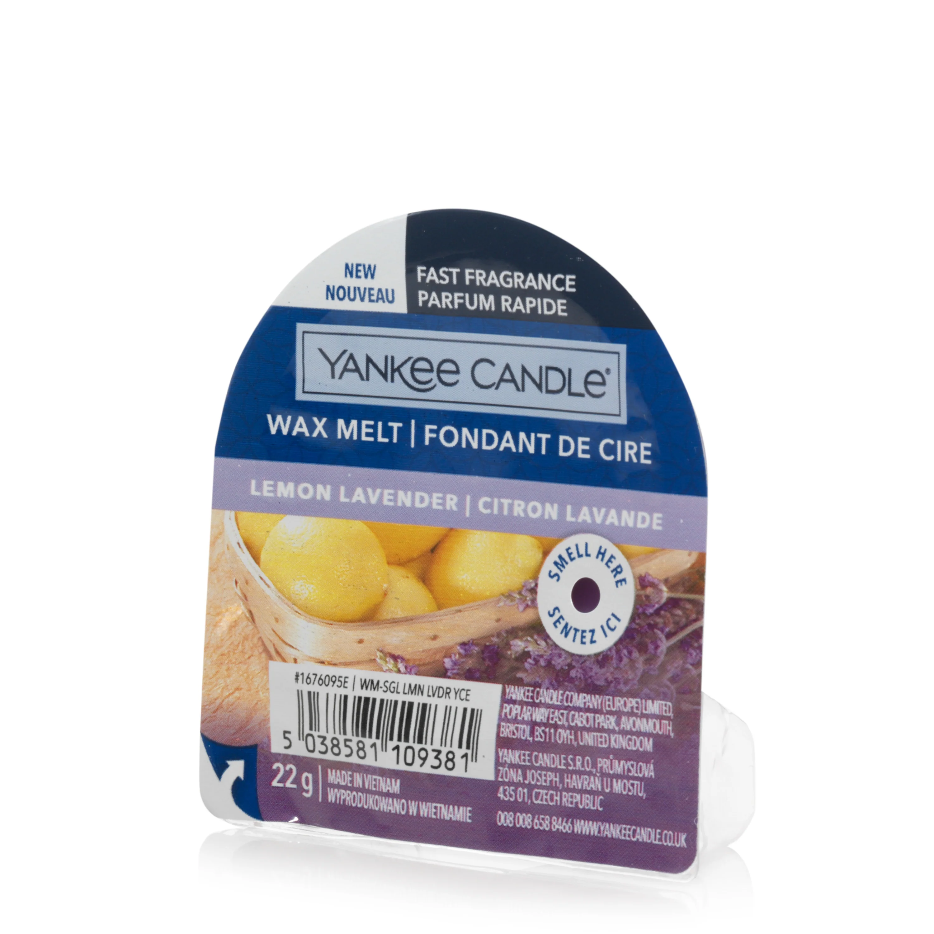 Wax Melts Lemon Lavender - Candela Profumata