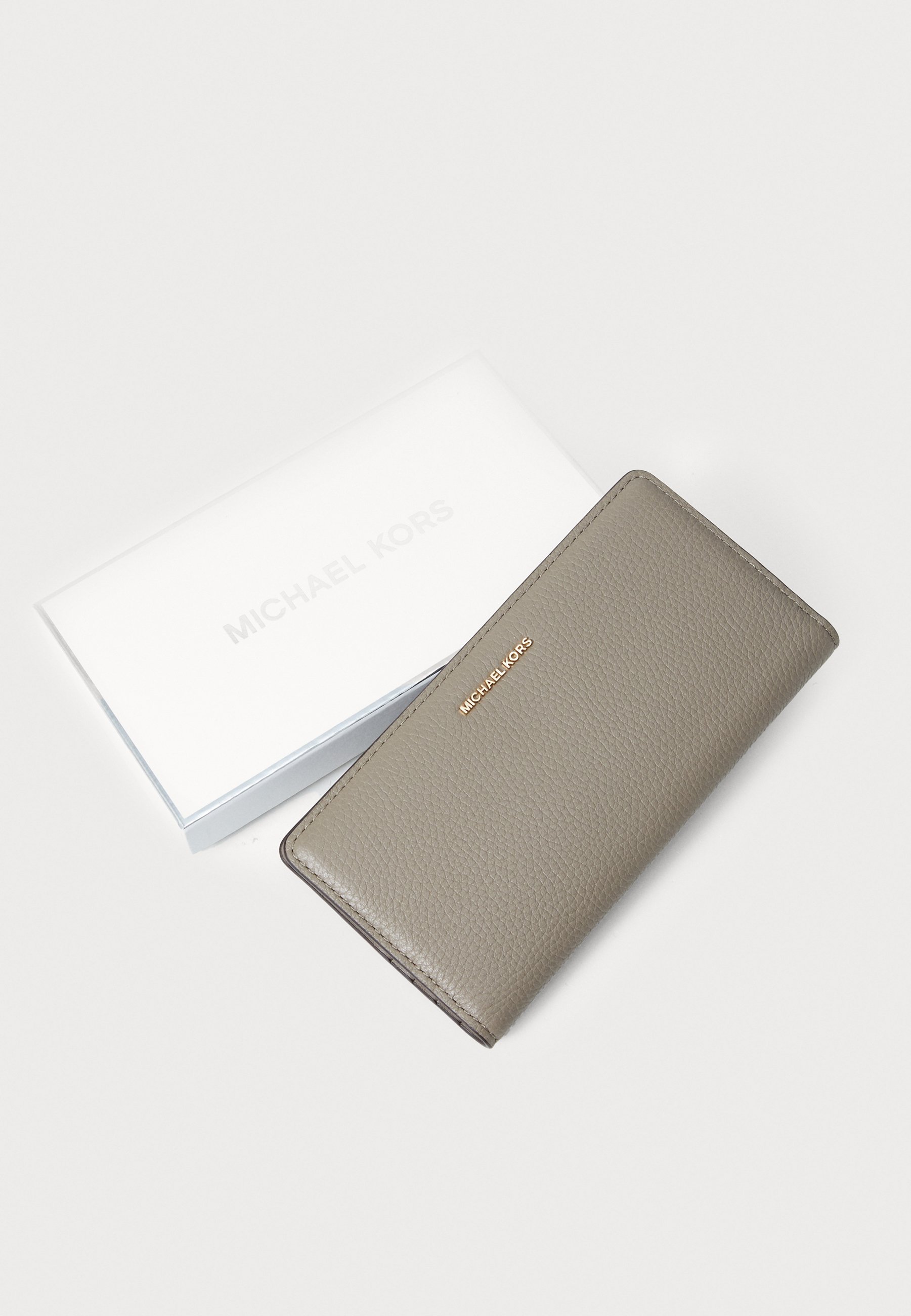 MICHAEL Michael Kors BRYANT SLIM SNAP WALLET - Piniginė - beržo spalvos