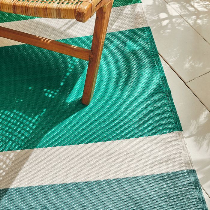 Alfombra de exterior - NAZAR RUGS - CAPRI - Reversible - Verde - 150x220 cm