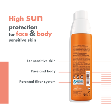 Avène Sun Care Sensitive Skin Spray SPF30 vartalon aurinkosuojasuihke herkälle iholle 200 ml