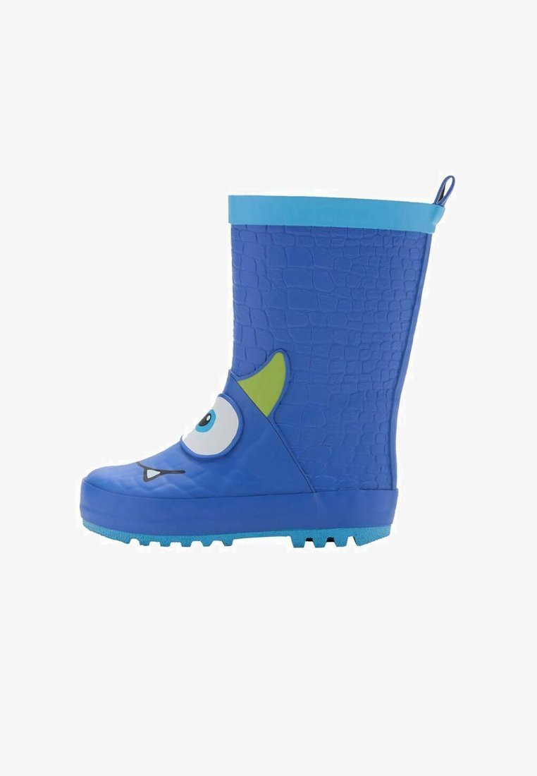 Mango Kids MONSTER MOTIF - Gummistøvler - mørkeblå