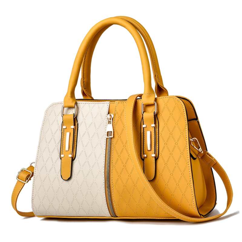 Sac à main bandoulière grande capacité, style vague, coloris tendance 2021, inspiration européenne et américaine