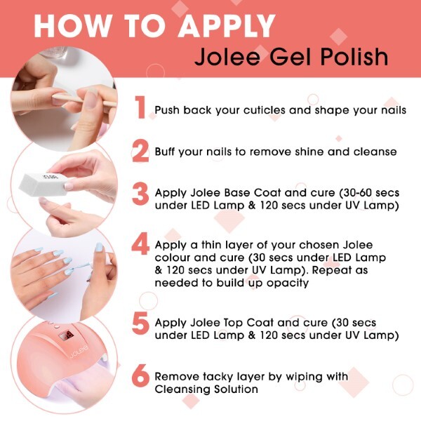 Gelové nehty JoLee 10ml - Decorum