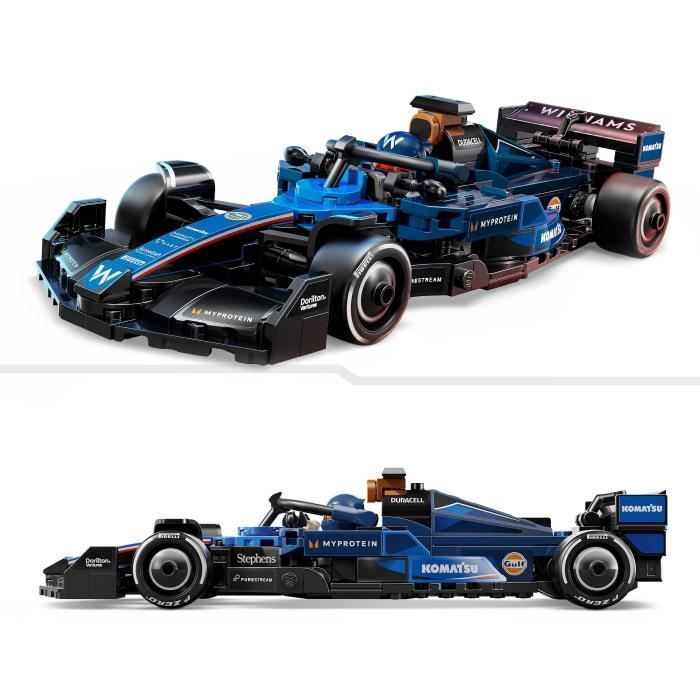 LEGO Speed Champions 77249 Williams Racing FW46 F1 Bil Byggesæt for Aldere fra 10 år