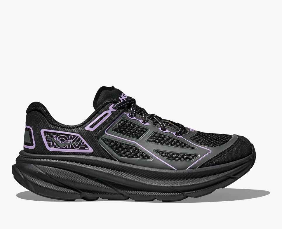 HOKA Clifton One9 Μαύρο / Λουλούδι Aster